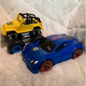 Kids Toy Car Bundle 7pc Colorful Vehicles Toddler Easter Basket Gift